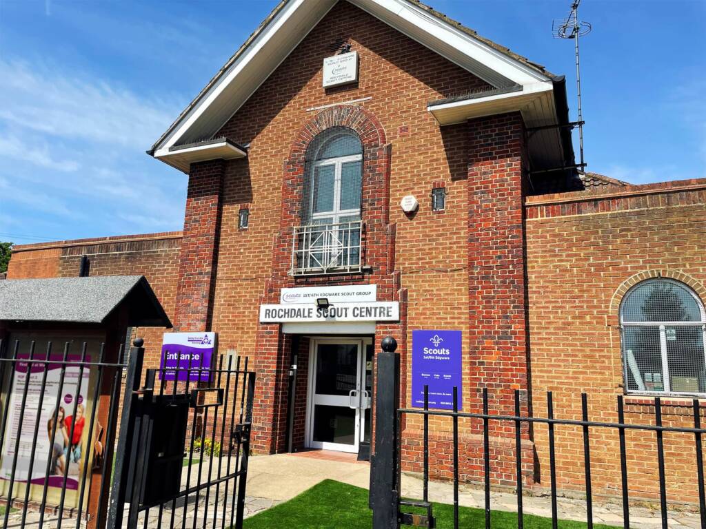 First Aid Training Venue in Edgware, North West London, at Rochdale Scout Centre