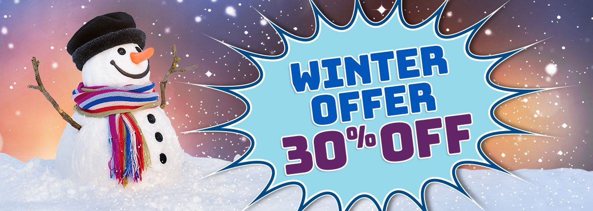 Winter Offer, 30% Off